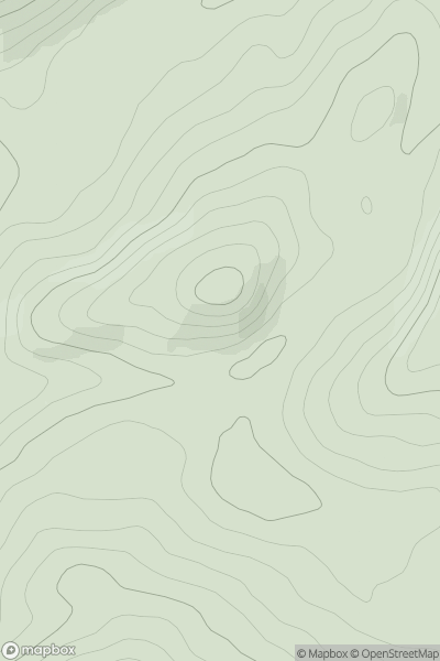 Thumbnail image for An Torr [Oban to Loch Fyne] [NN037028] showing contour plot for surrounding peak